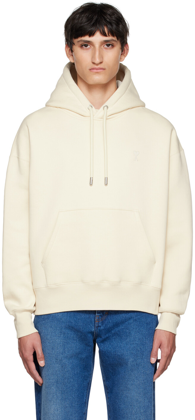 

Худи Off-White Ami de Cœur AMI Alexandre Mattiussi, Серый, Худи Off-White Ami de Cœur AMI Alexandre Mattiussi