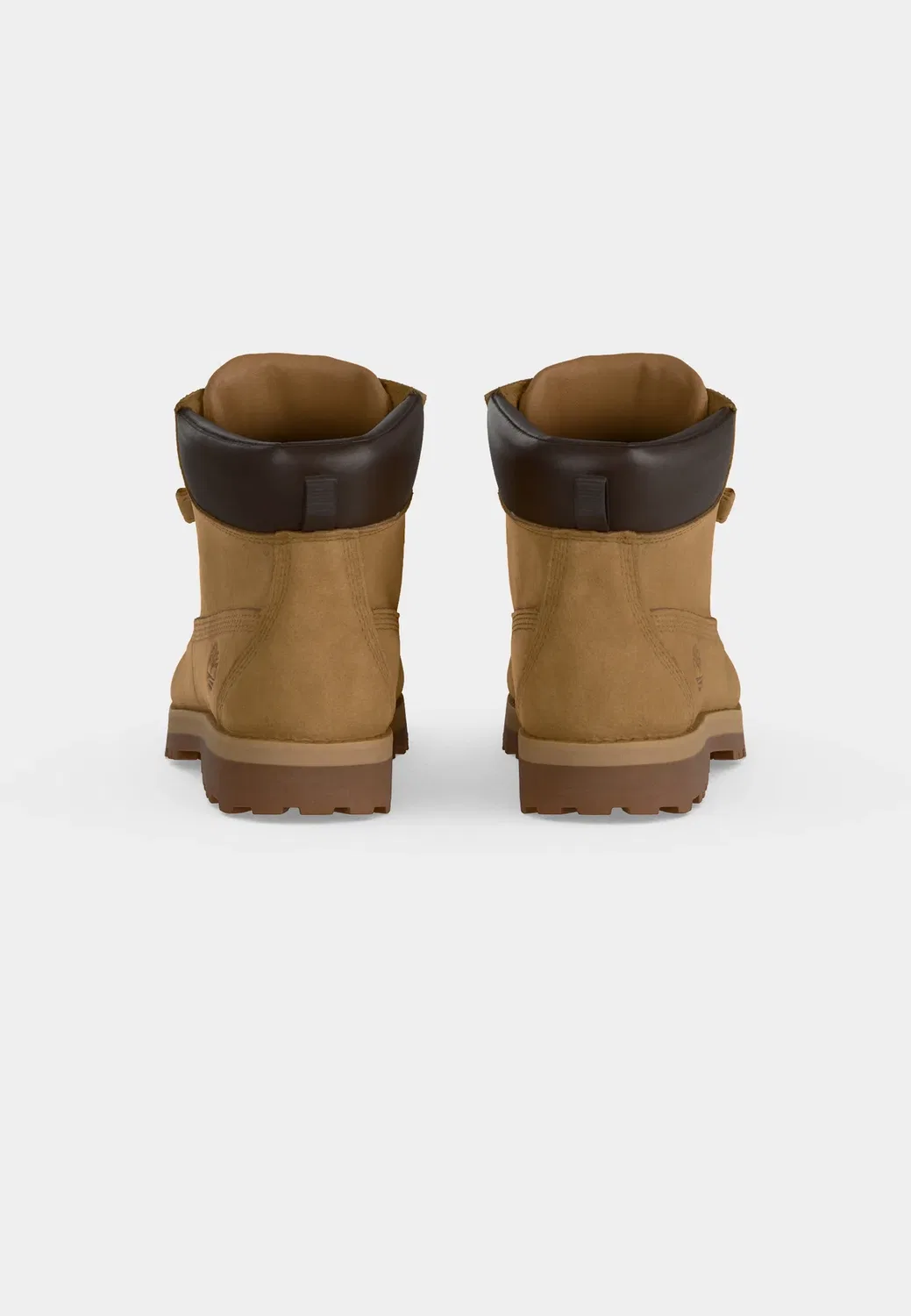 Ботинки Courma kid mid pull on boot унисекс на шнуровке до щиколотки Timberland, Light Brown — фото 4