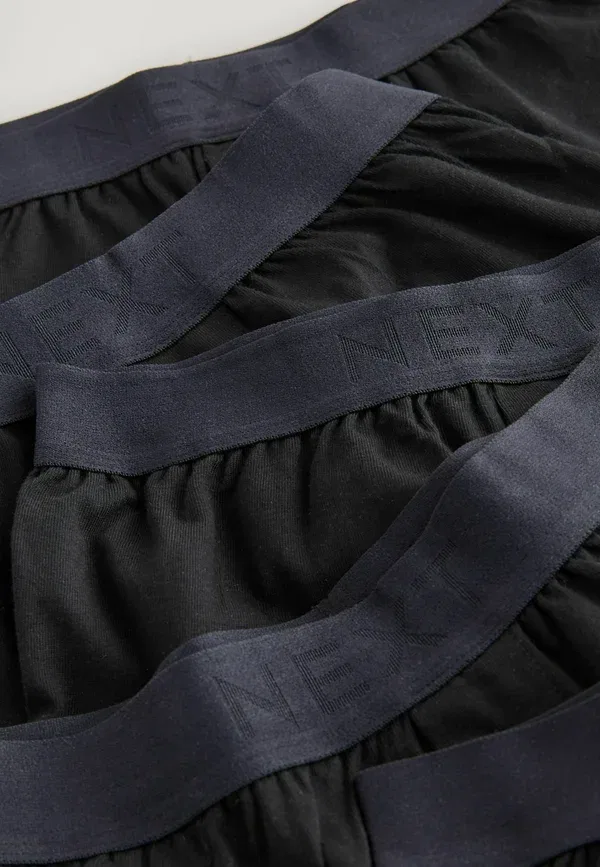 Боксеры хлопковые Regular fit -5 pack Next Black, черный — фото 4