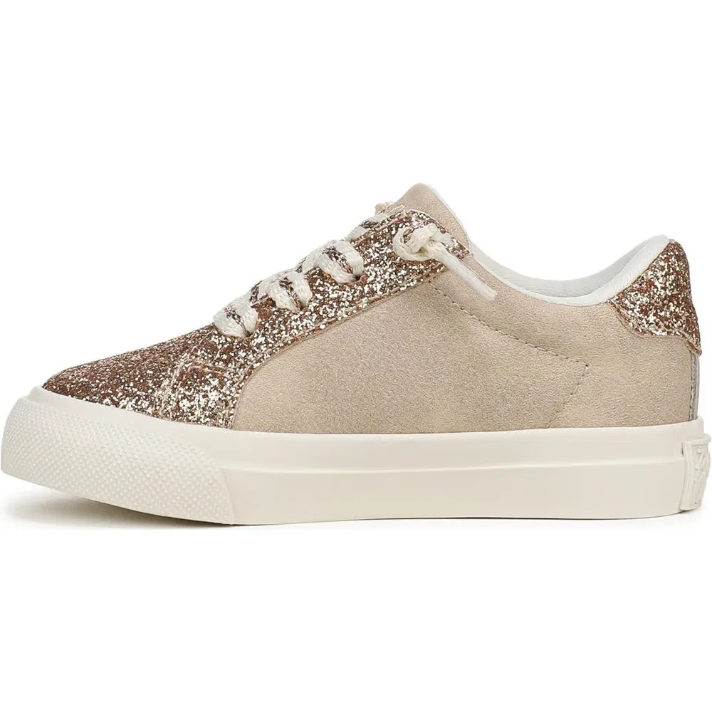 Детские кроссовки на молнии Perfect-T Blowfish Malibu, Gold Glitter Faux Leather — фото 4
