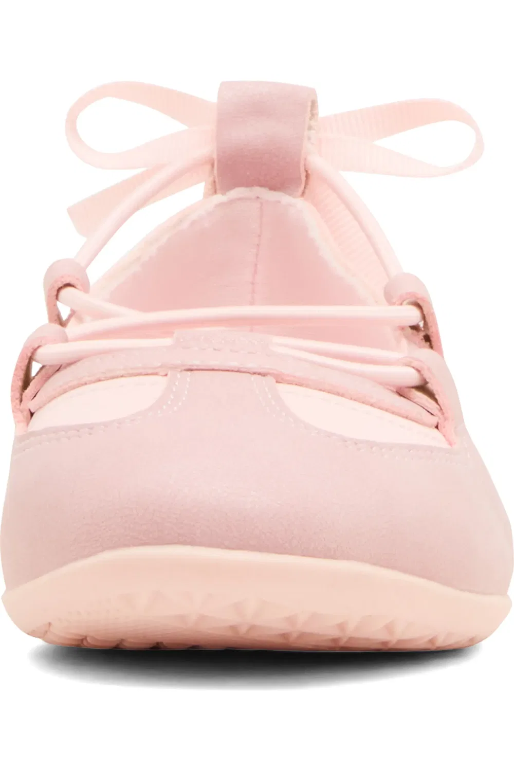 Кроссовки спортивные детские с балеринскими шнурками JMeara Steve Madden, Blush — фото 3