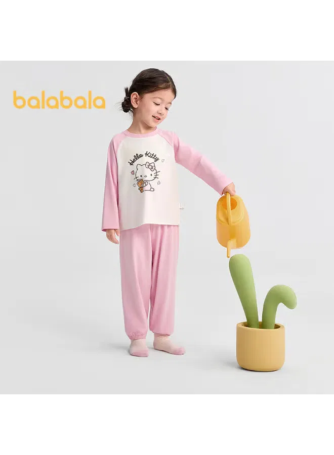 Комплект пижамы с принтом Balabala, розовый