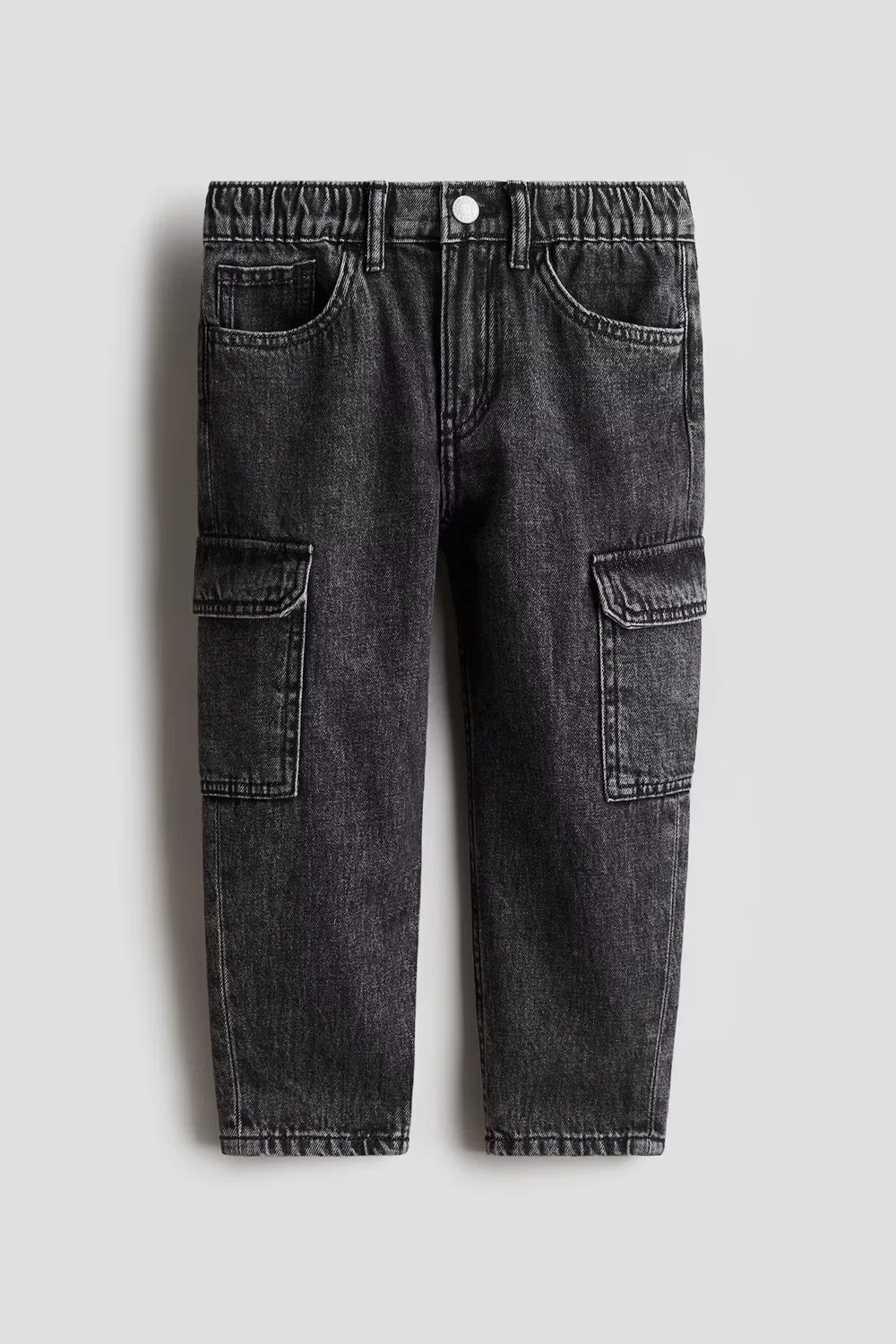 Свободные джинсы зауженного кроя H&M, Dunkelgrau