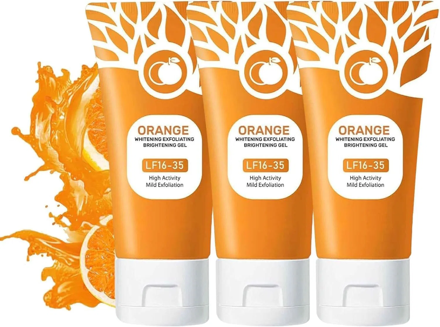 Peeling-гель с апельсином, ZeTjieXing, 3 штуки