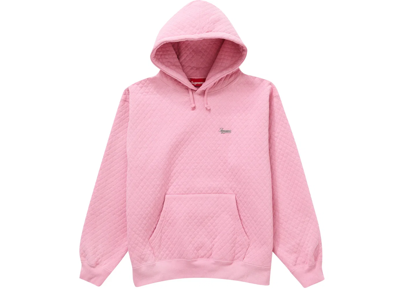 Мужская худи с капюшоном с принтом Supreme, Dusty Pink
