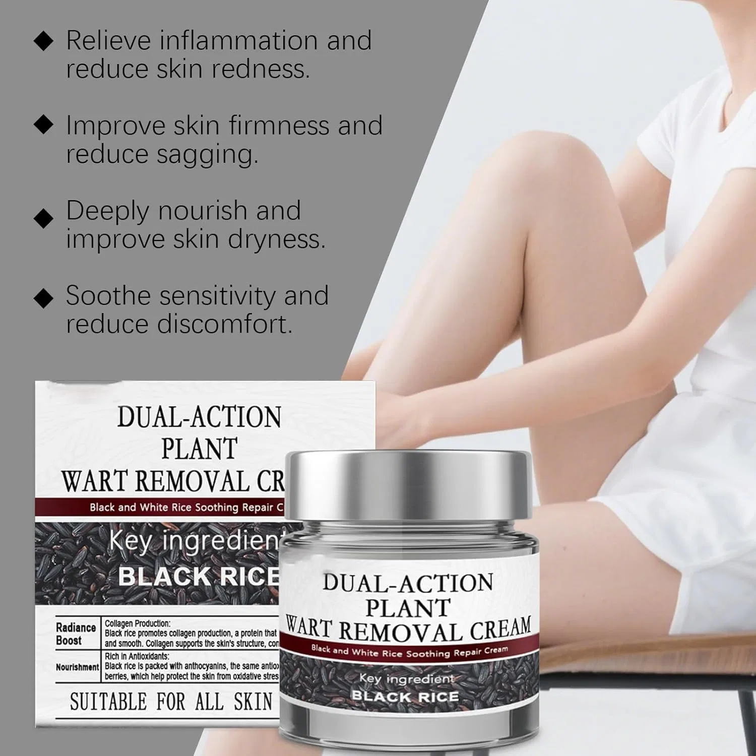 Крем для тела восстанавливающий, Dual-Action Renewal Cream, 2 шт, 50 г Generisch — фото 3