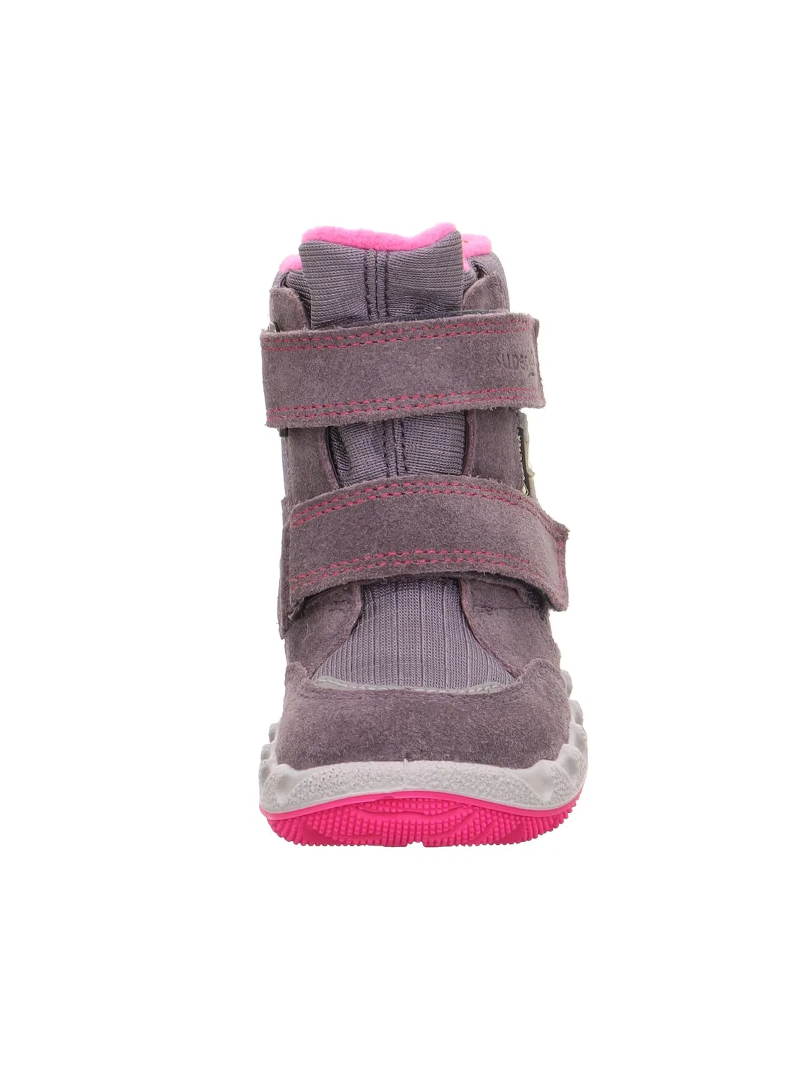 Детские снежные ботинки для девочек с мембраной Icebird Superfit, Lilac Pink — фото 2
