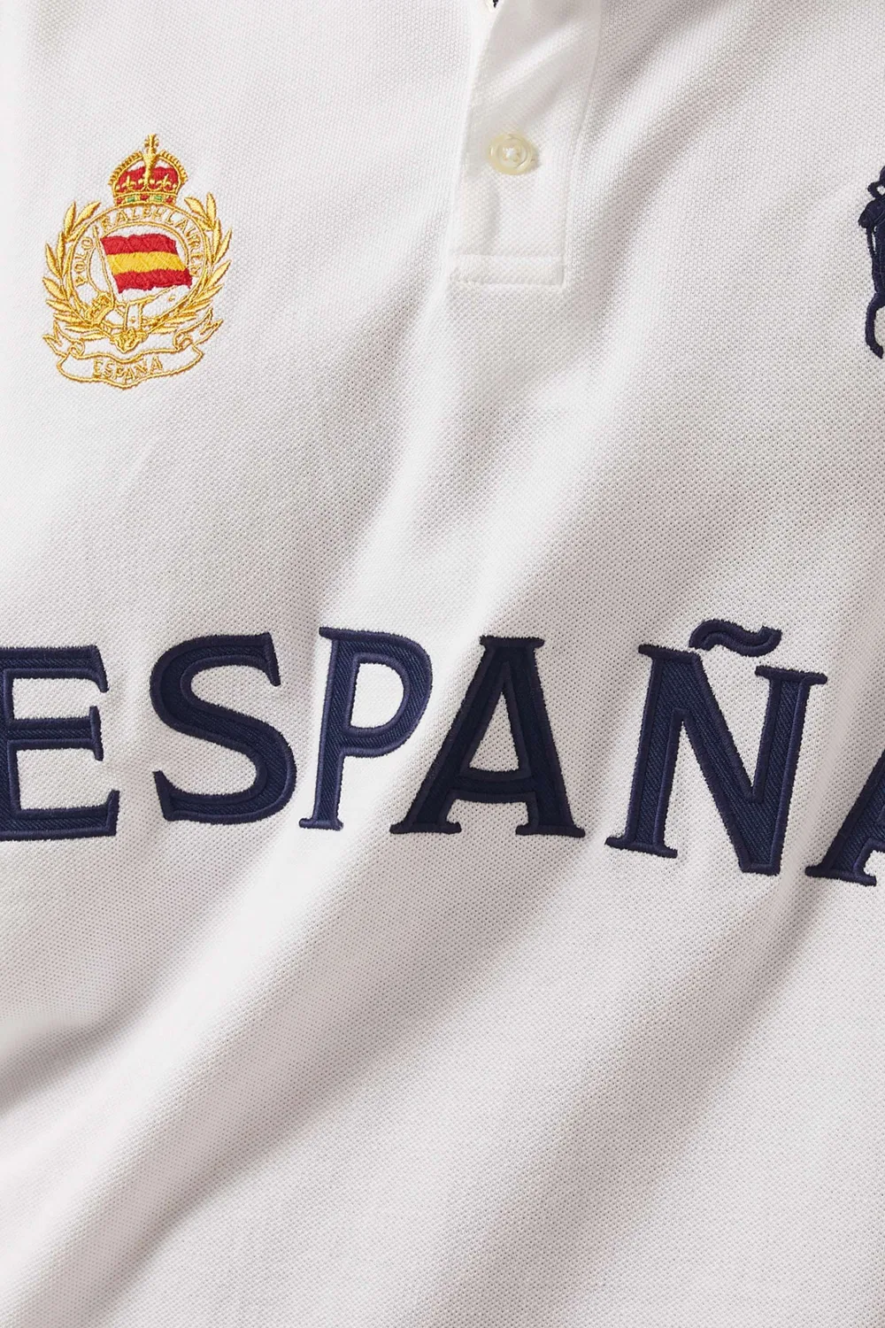 Футболка поло с логотипом Espana Logo Polo Ralph Lauren — фото 4