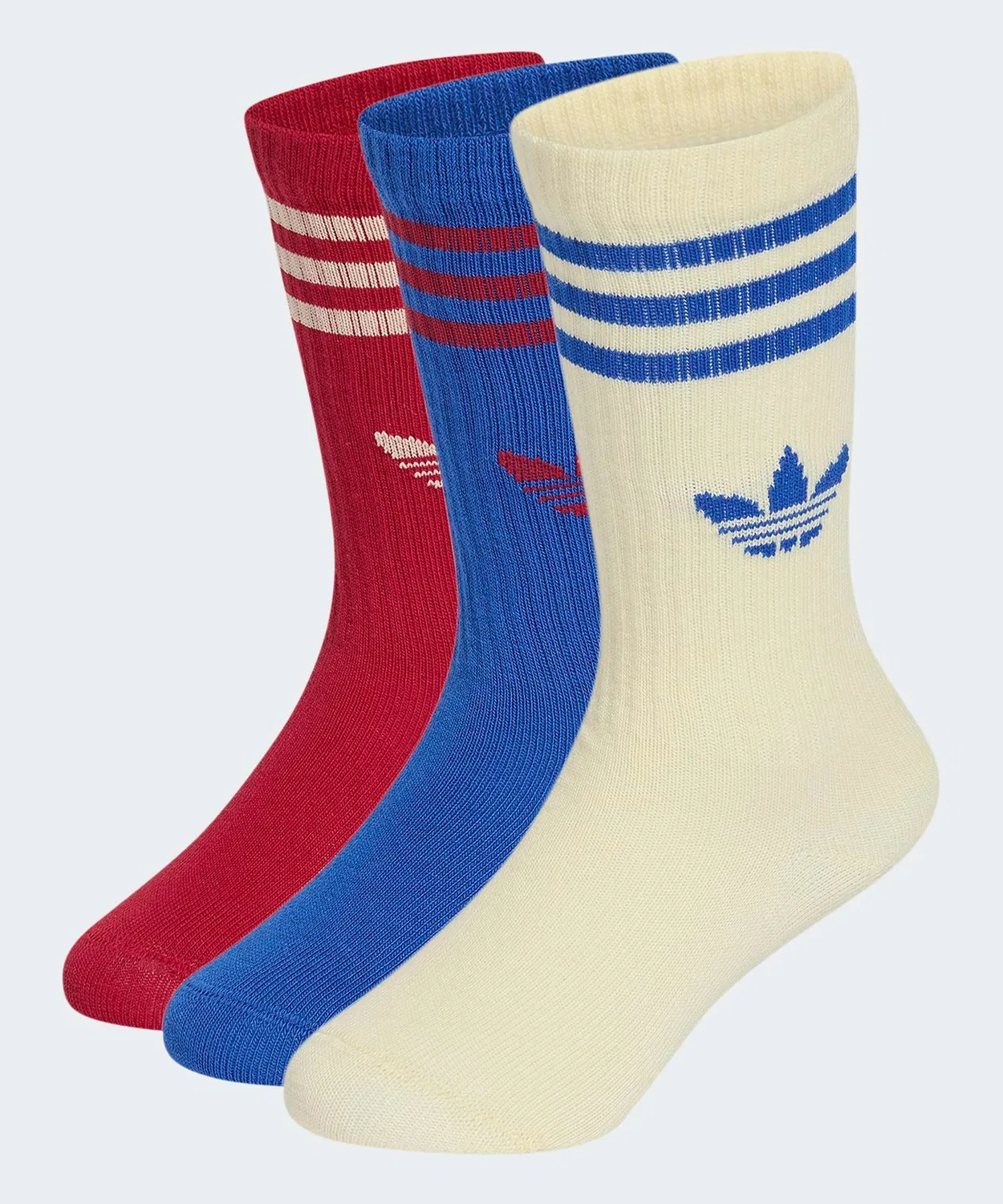 Детские носки с принтом 3 пары Adidas ERI Crew Sock, Multi