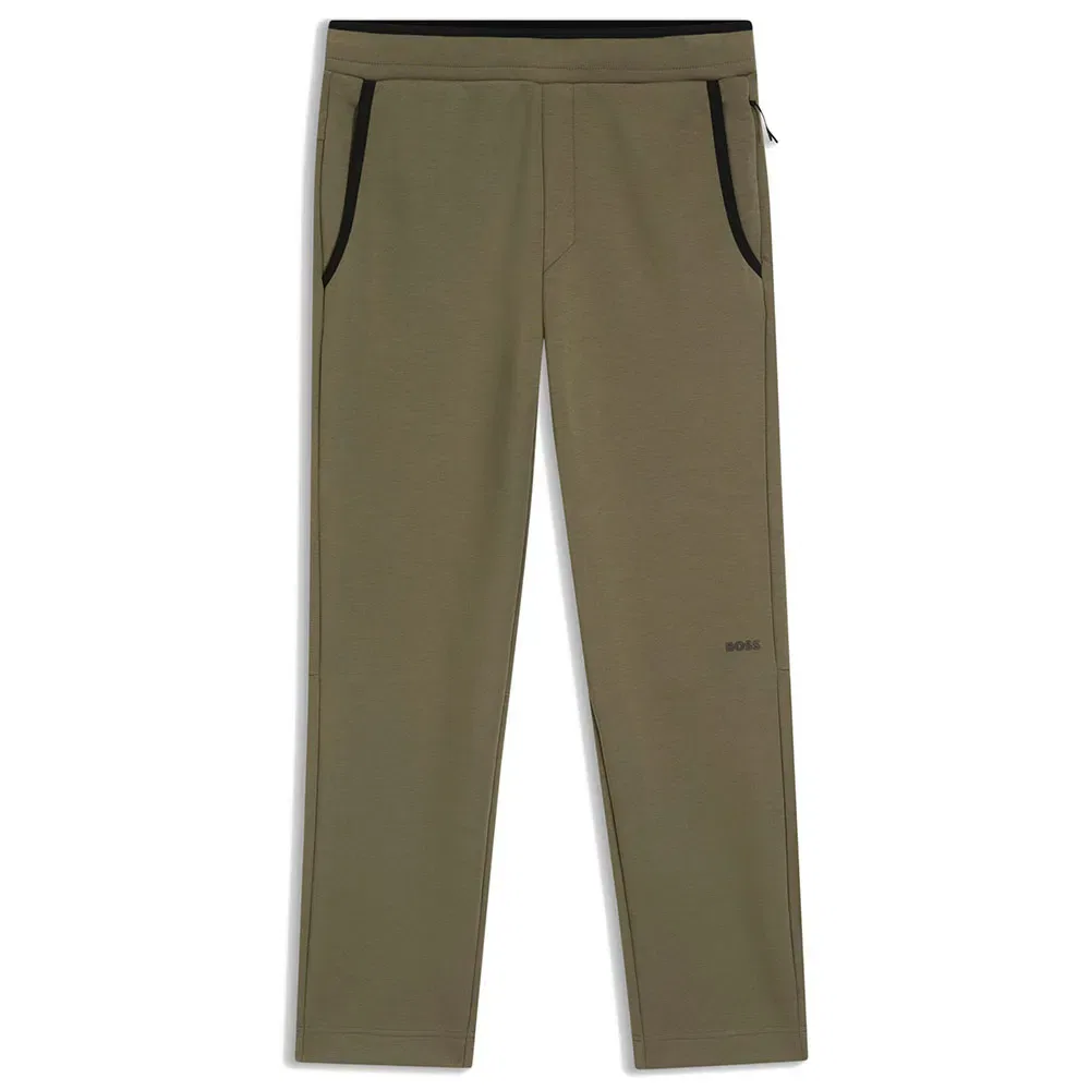 Спортивные брюки Snug Hadim Boss, зеленый