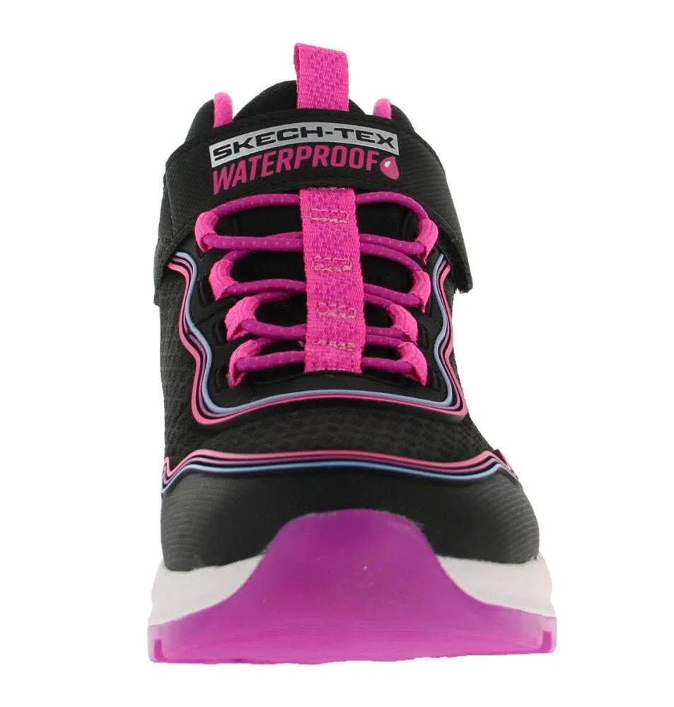 Детские ботинки для девочек водонепроницаемые Storm Blazer Streamline Coast Skechers, Multicoloured Black — фото 3