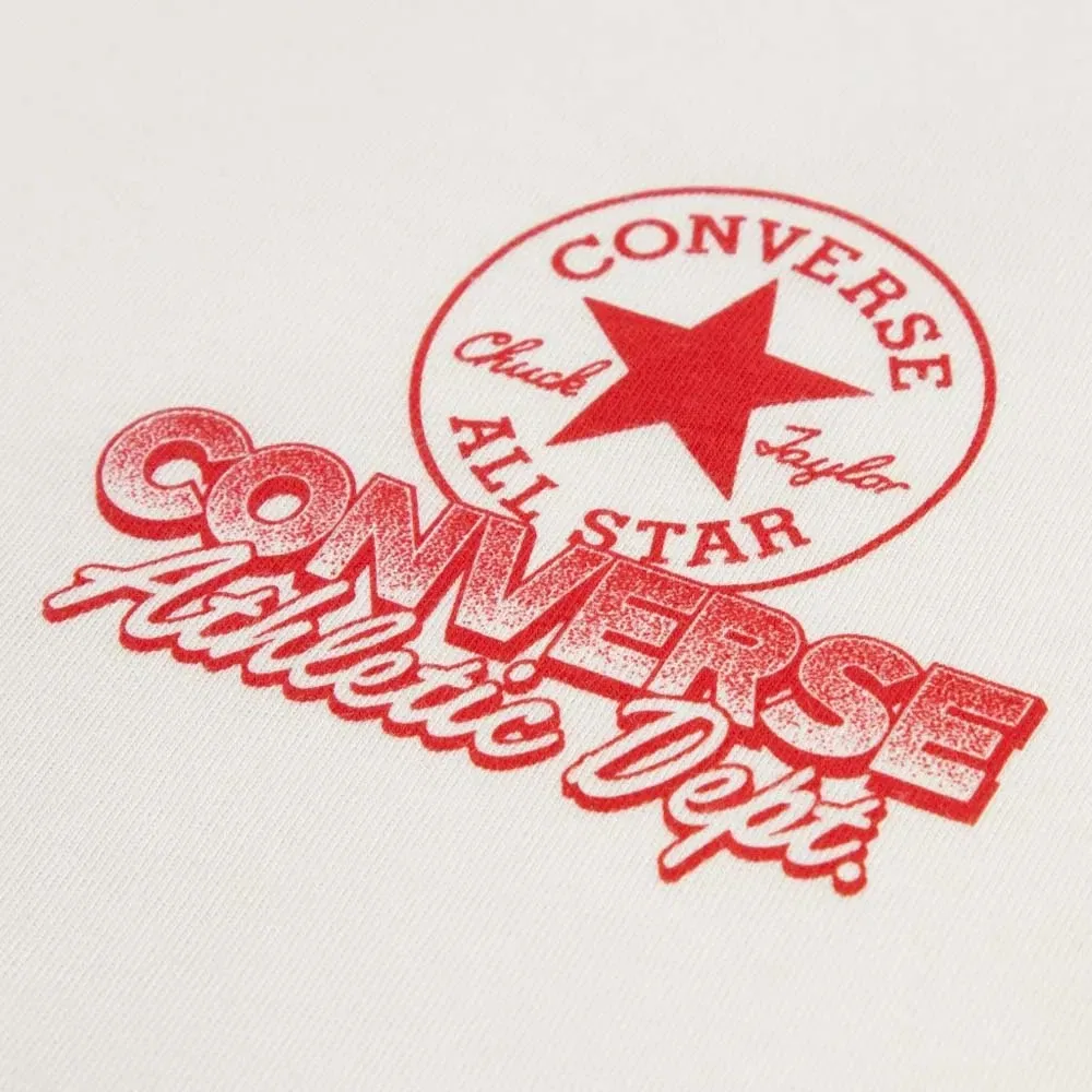 Детская футболка с принтом Frontback Retro Sneaker Converse kids, White — фото 4