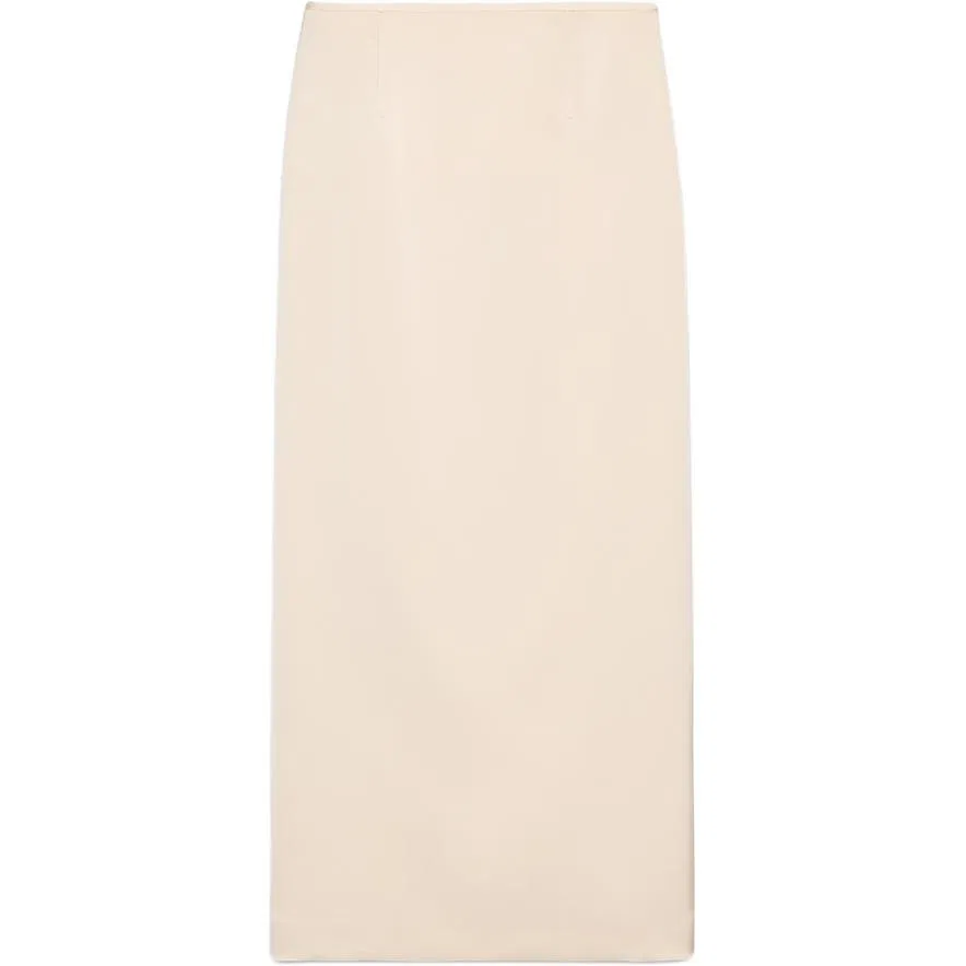 Женская юбка длинная повседневная Ivory ZARA, Ivory