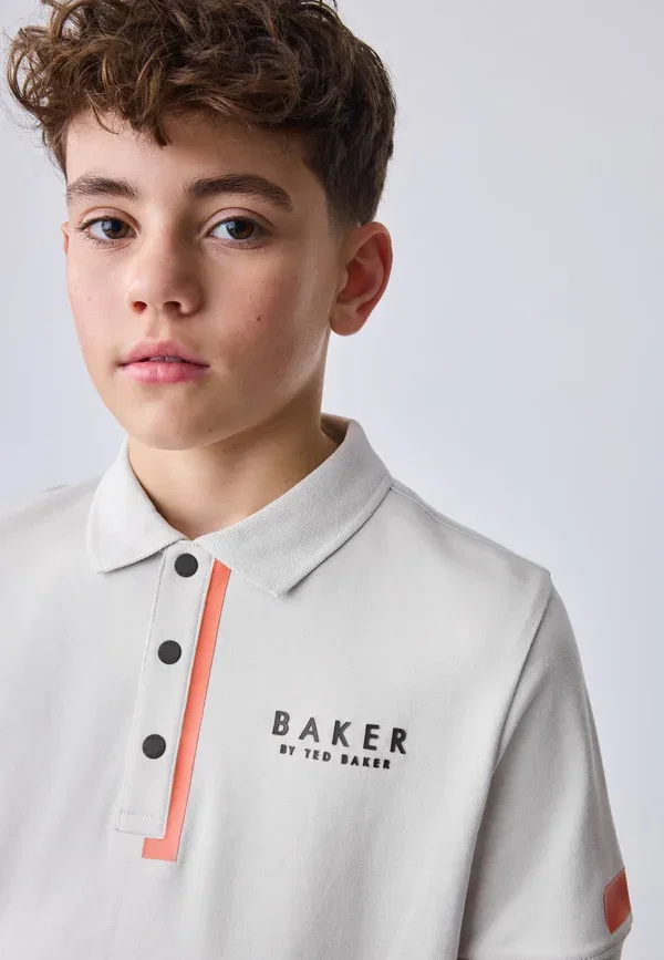 Комплект из шорт и футболок с коротким рукавом, стандартного кроя Baker By Ted Baker, оранжевый/серый — фото 4