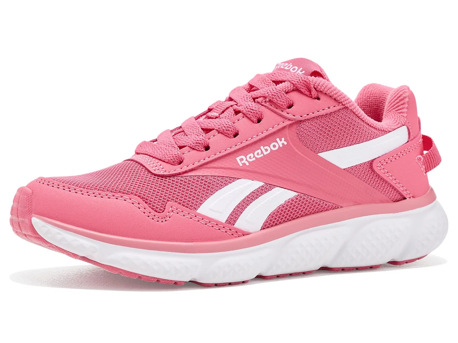 Кроссовки Swiftstrike (для маленьких и больших детей) Reebok Kids, Passion Pink/White — фото 2