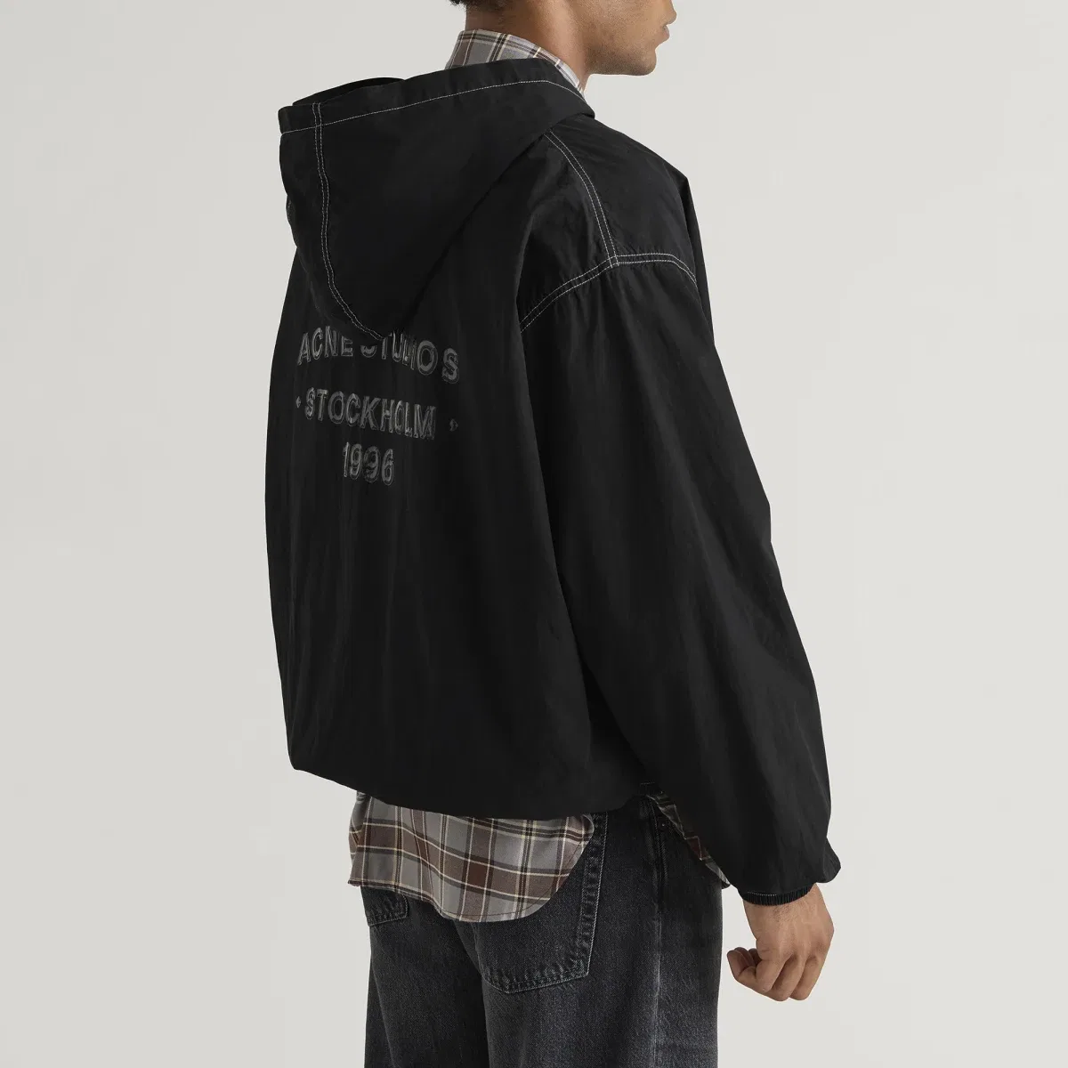 Куртка хлопковая Olandina Acne Studios, Black — фото 3
