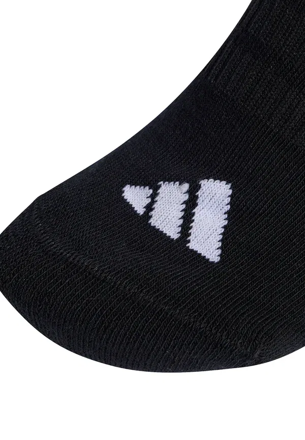 Унисекс мягкие низкие носки Essentials, набор из 9 пар - носки для кроссовок Adidas Performance, белый/черный/серый — фото 3
