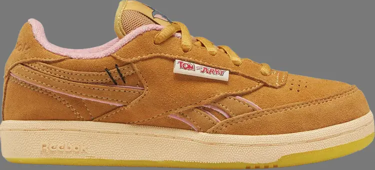 Кроссовки tom & jerry x club c revenge low j 'jerry' Reebok, коричневый — фото 2