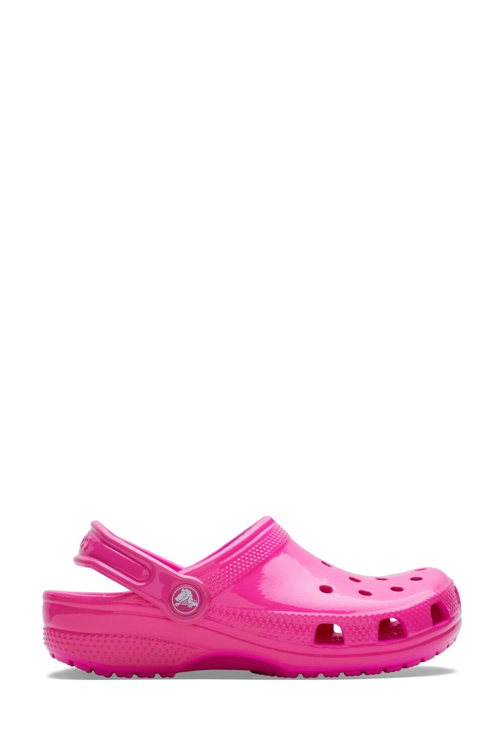 

Неоновые классические детские сабо Crocs, розовый
