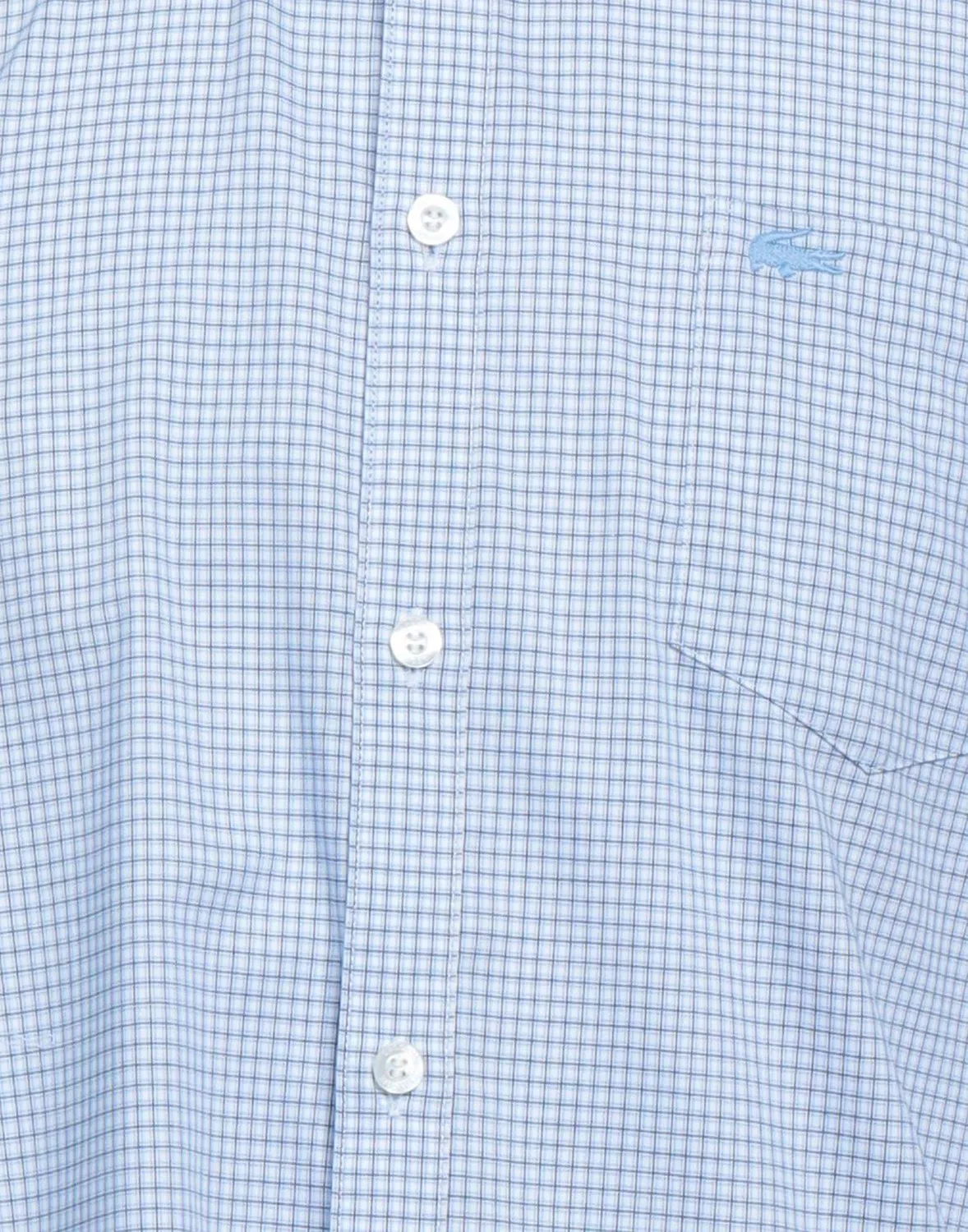 Мужская рубашка с длинным рукавом Lacoste, ярко-голубой — фото 4