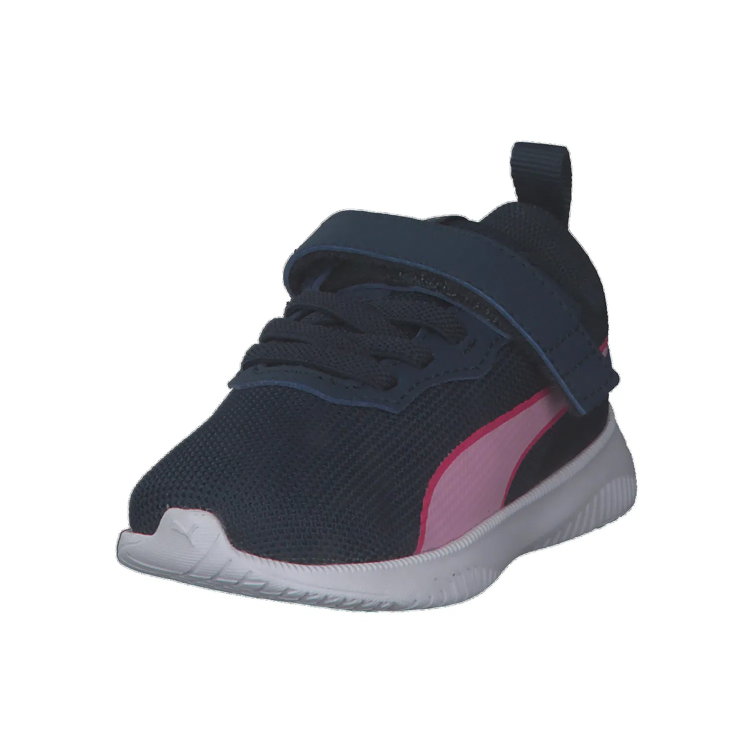 Детские кроссовки с гибкой подошвой Flyer Flex AC INF Puma, Dunkelblau Rosa — фото 4