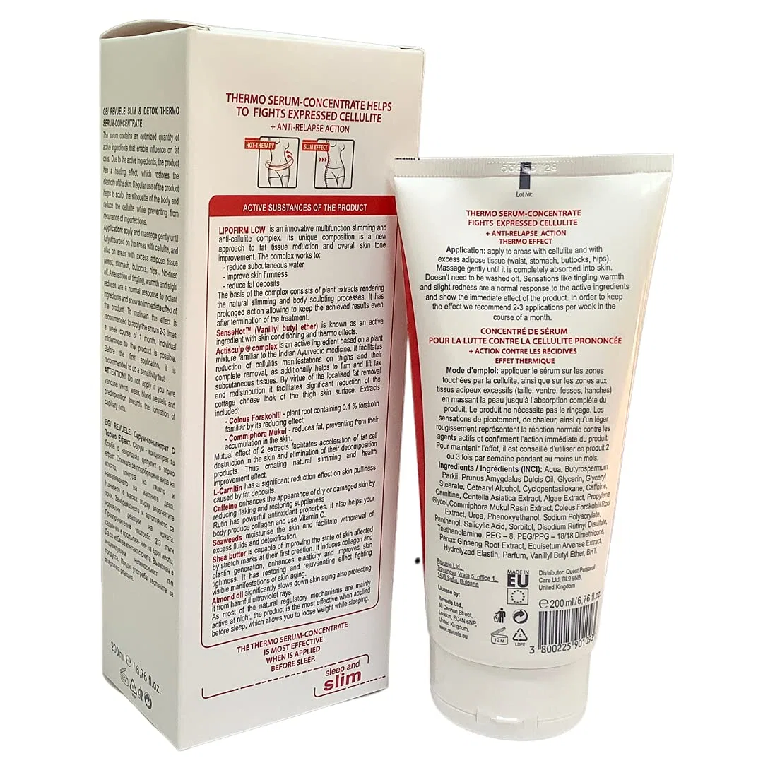 Обертывание для тела Revuele Slim & Detox Correcting Body Wrap, 200 мл — фото 2