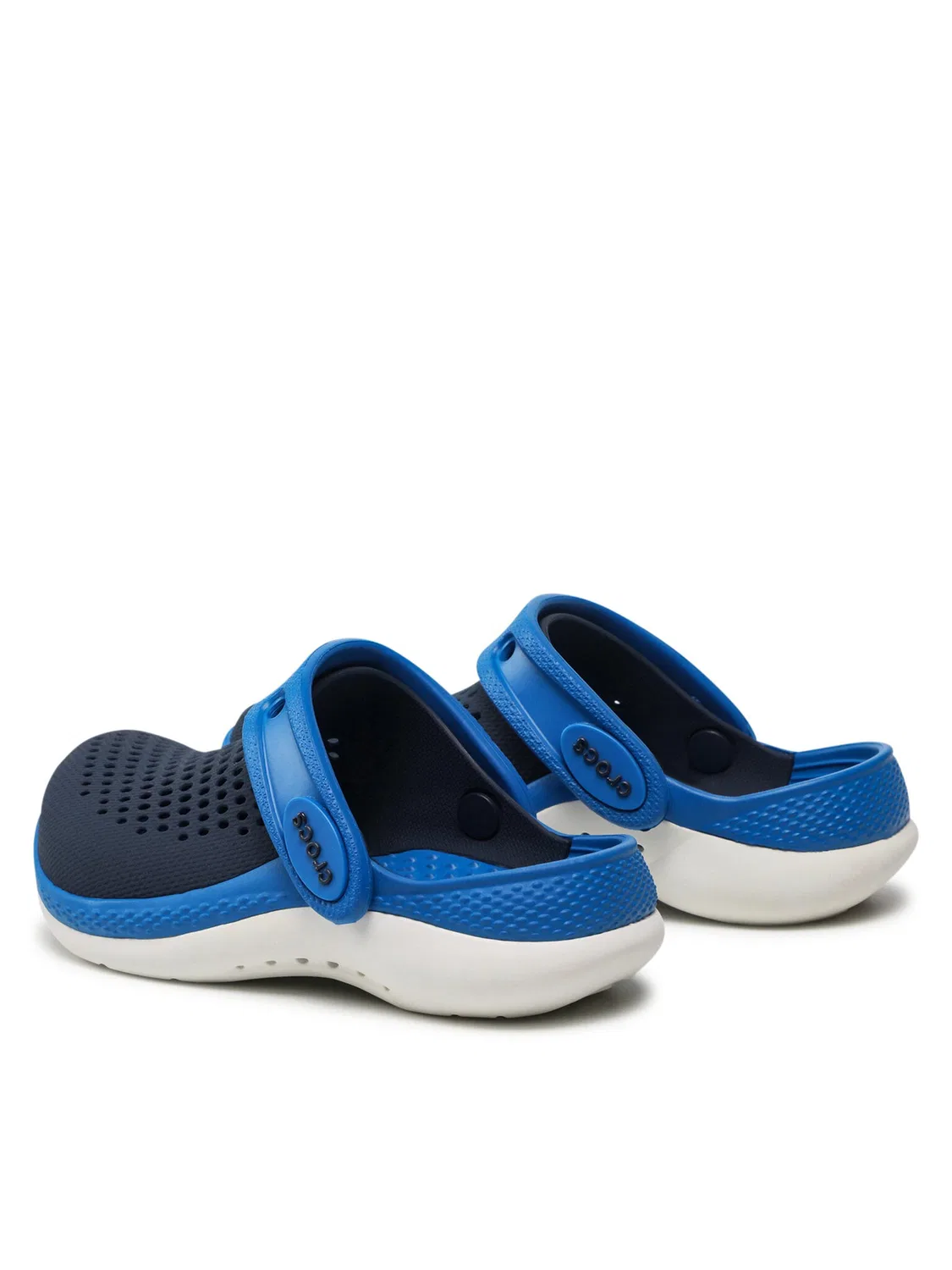 Шлепанцы для мальчика Literide Clog Crocs, темно-синий — фото 3