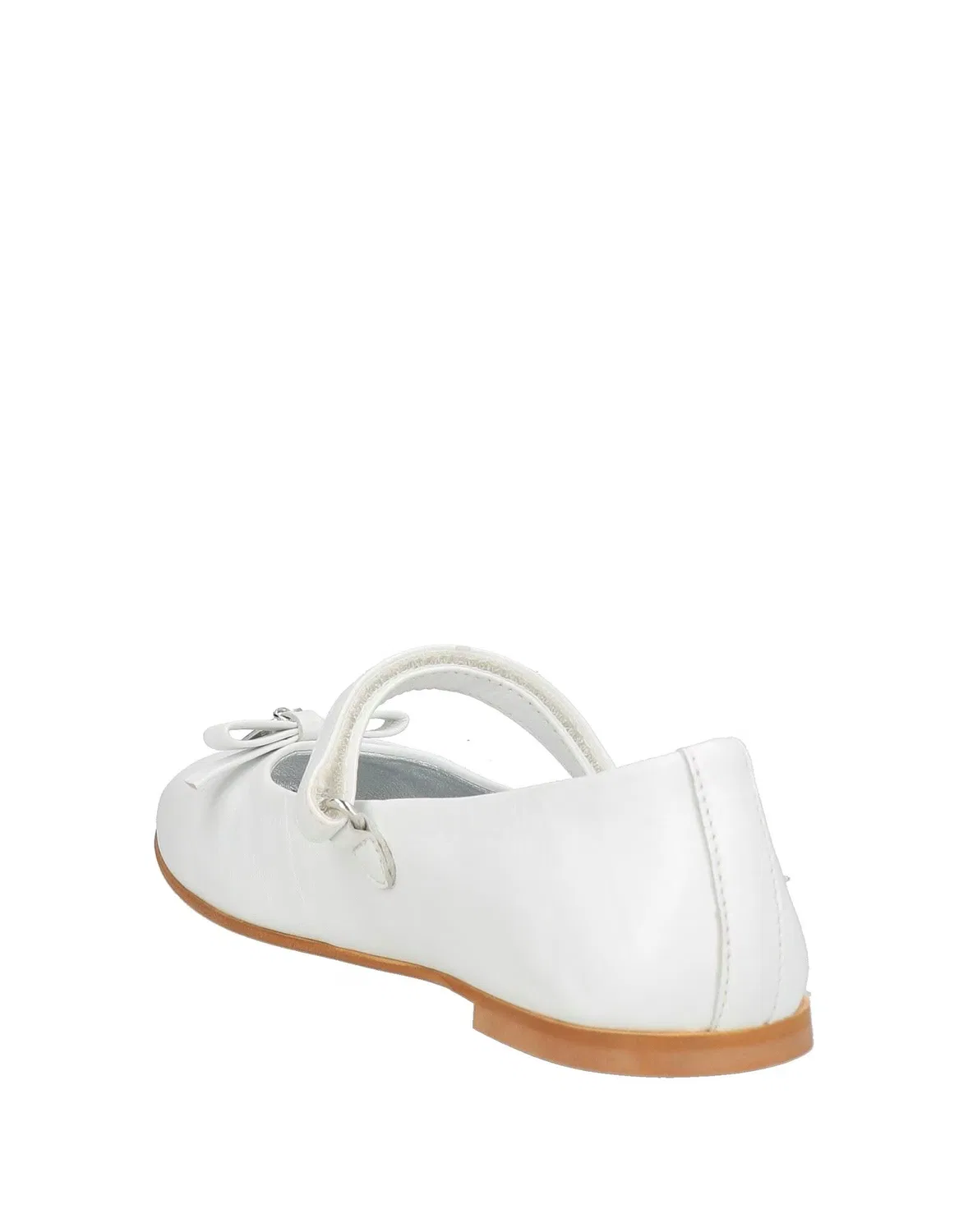 Детские балетки для девочек Mary Jane Flats Monnalisa, белый — фото 3
