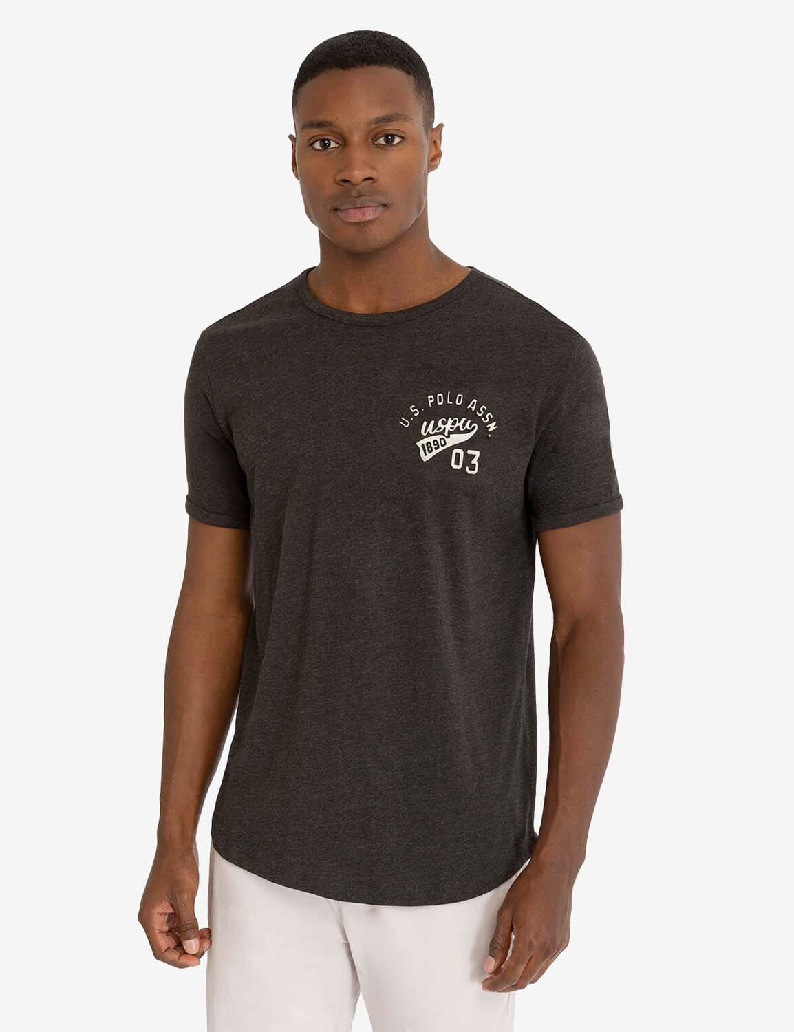 

Футболка U.S. Polo Assn. Graphic Crew Neck, черный