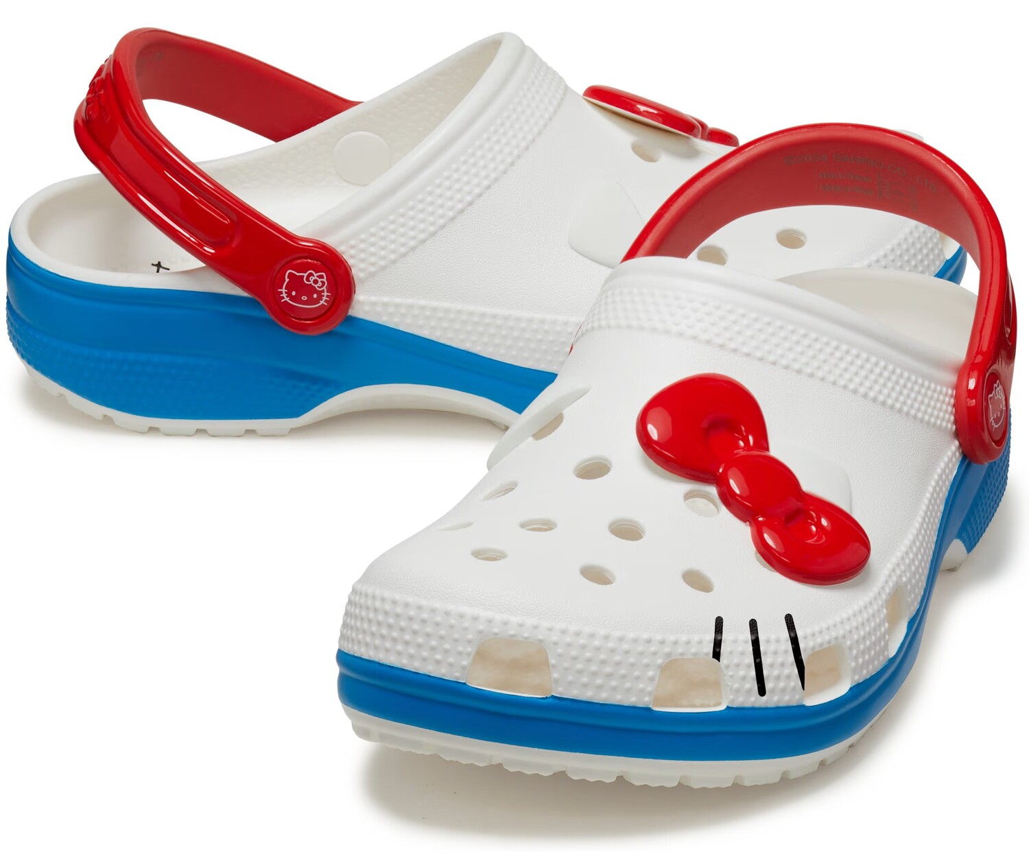 Сабо Crocs Classic x Hello Kitty, белый