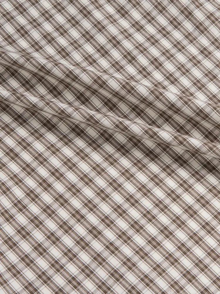 Рубашка с длинным рукавом, свободный крой, хлопок LACOSTE, Dark Brown — фото 4