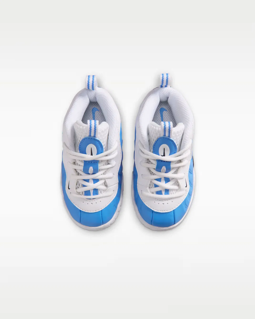 Детская/подростковая обувь Nike Little Posite Pro, University Blue/White/Midnight Navy/White — фото 4