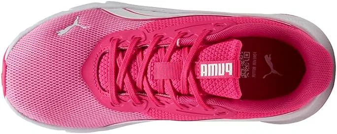 Детские кроссовки для девочек с шнуровкой Flexfocus Lite Modern PUMA, Pink — фото 4