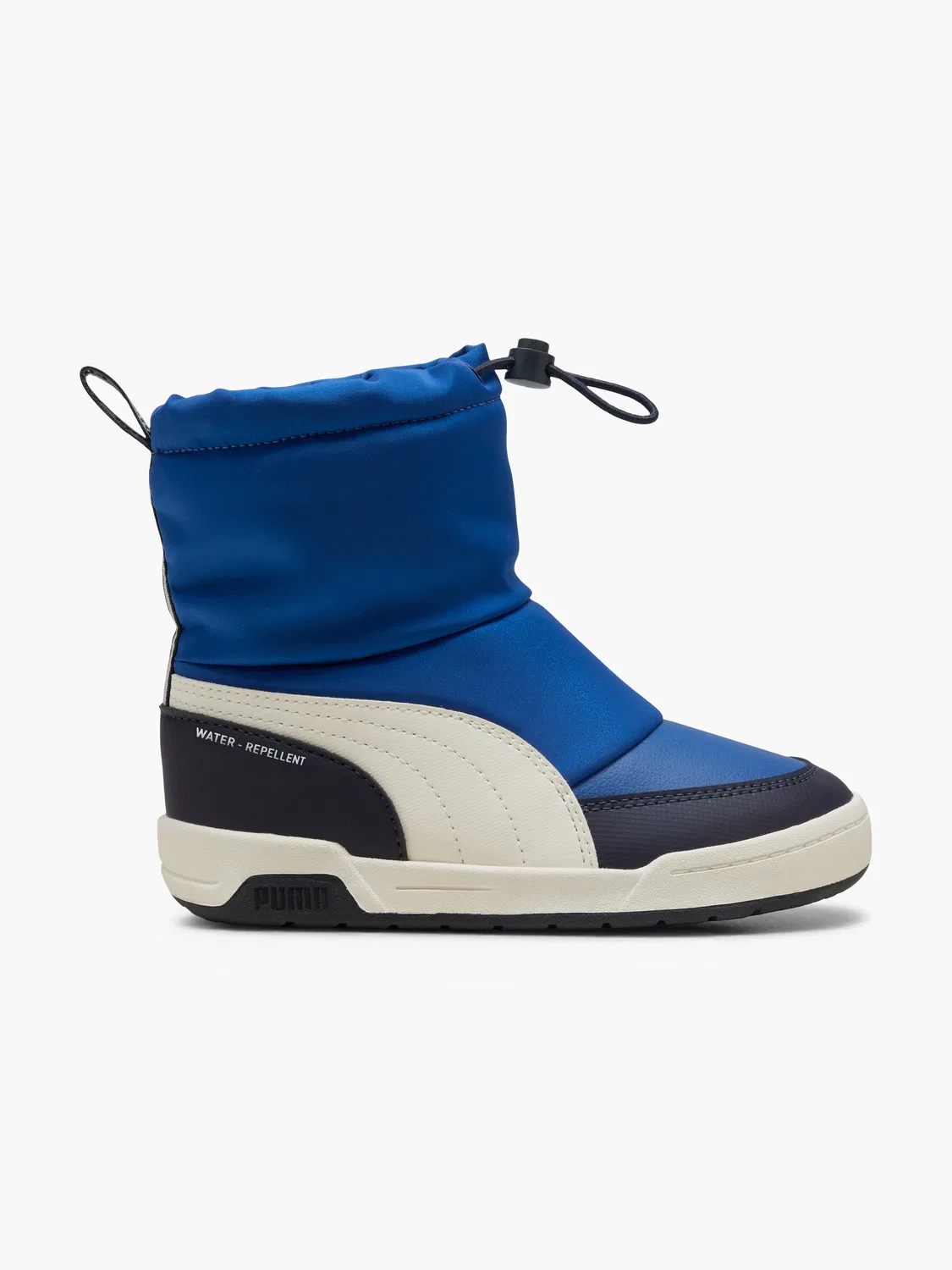 Детские зимние ботинки с быстрой шнуровкой PUMA Multiflex 2 AC PS, синий