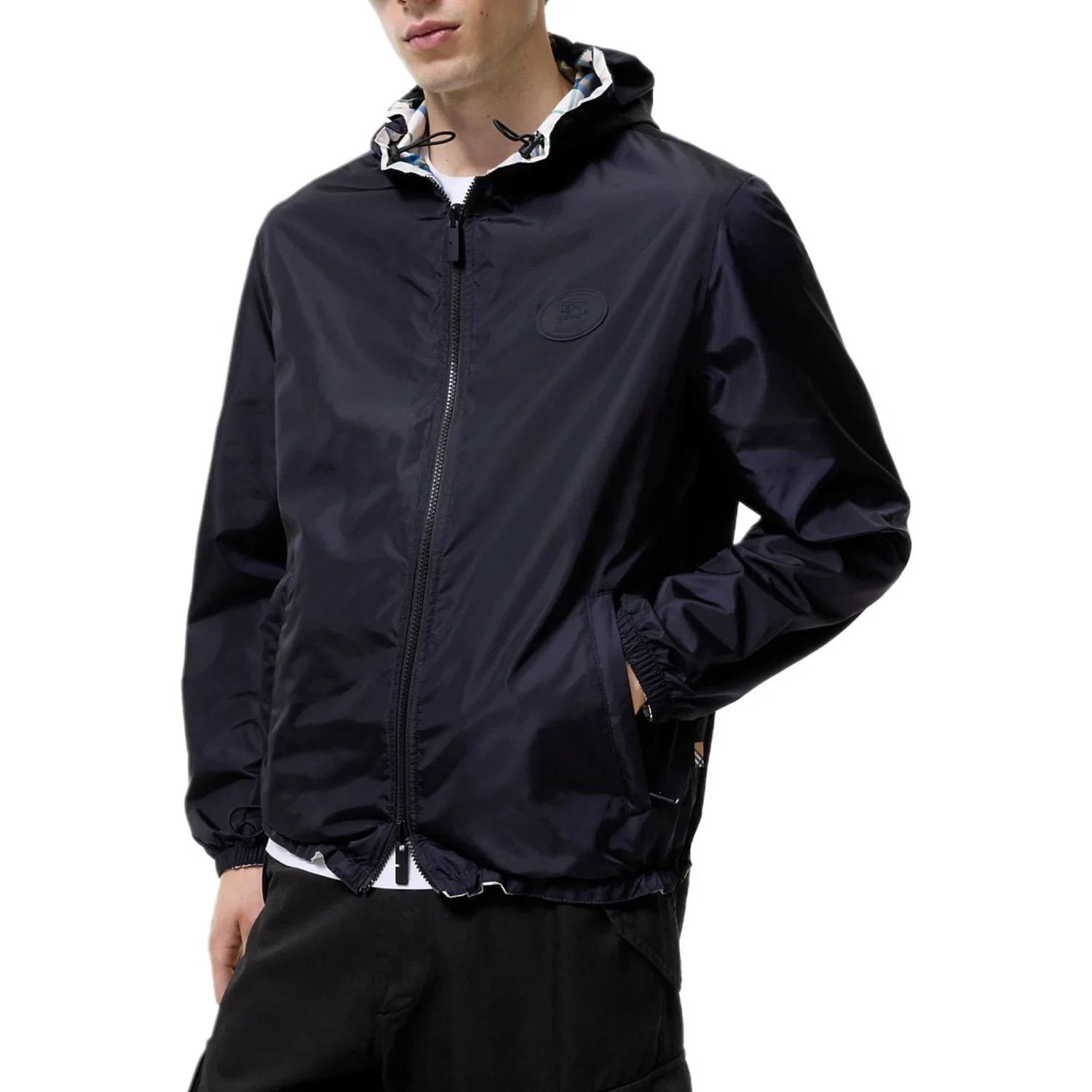 Мужская куртка Peacock Blue Burberry — фото 4