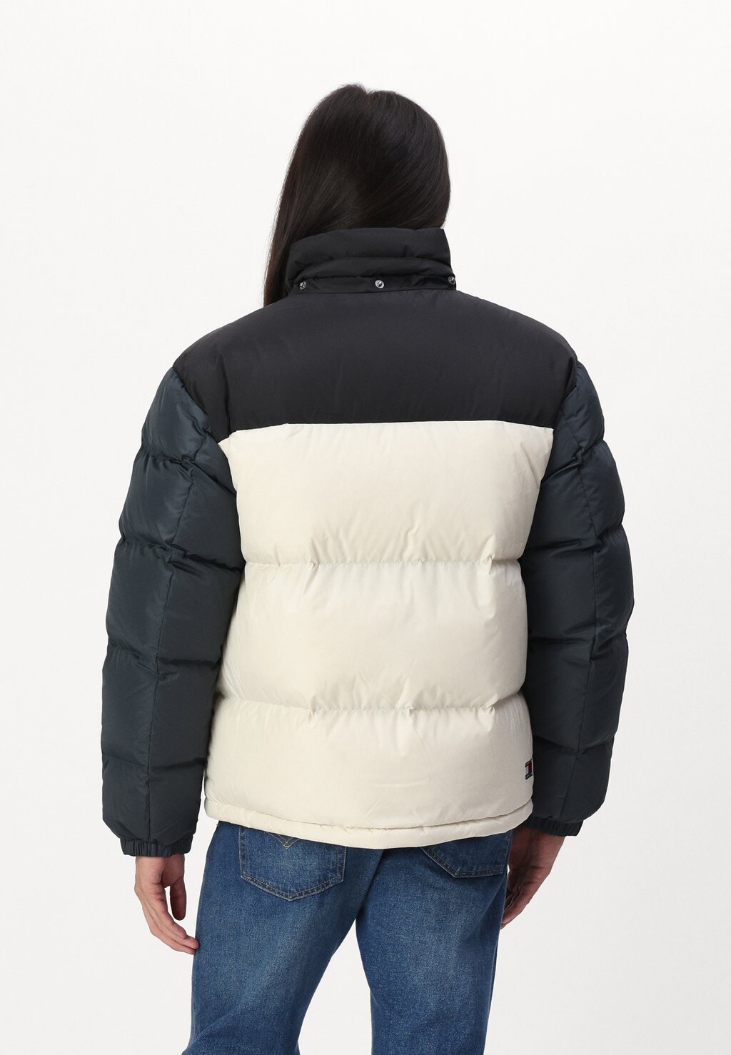 

Зимняя куртка ALASKA COLORBLOCK PUFFER Tommy Jeans, бежевый