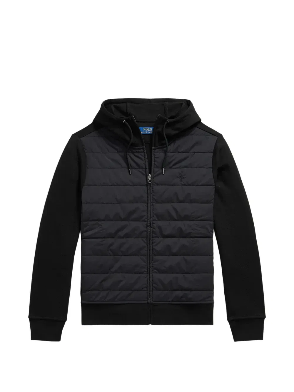 Куртка с капюшоном и молнией POLO RALPH LAUREN, черный