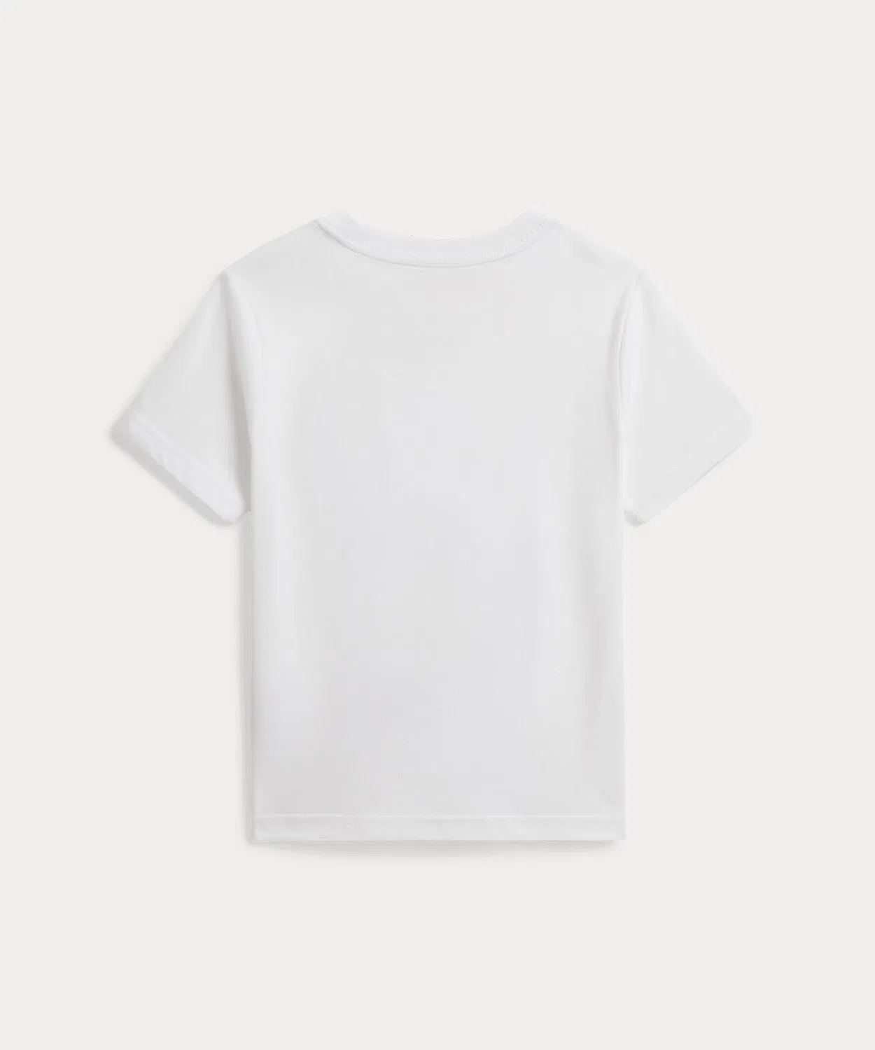 POLO RALPH LAUREN CHILDRENSWEAR Детская футболка с коротким рукавом Polo Bear Ralph Lauren, Белый — фото 2