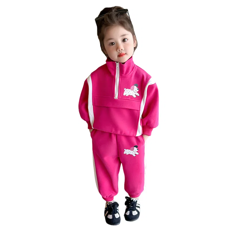 Детский комплект спортивной одежды для девочек Lanza, Rose Red