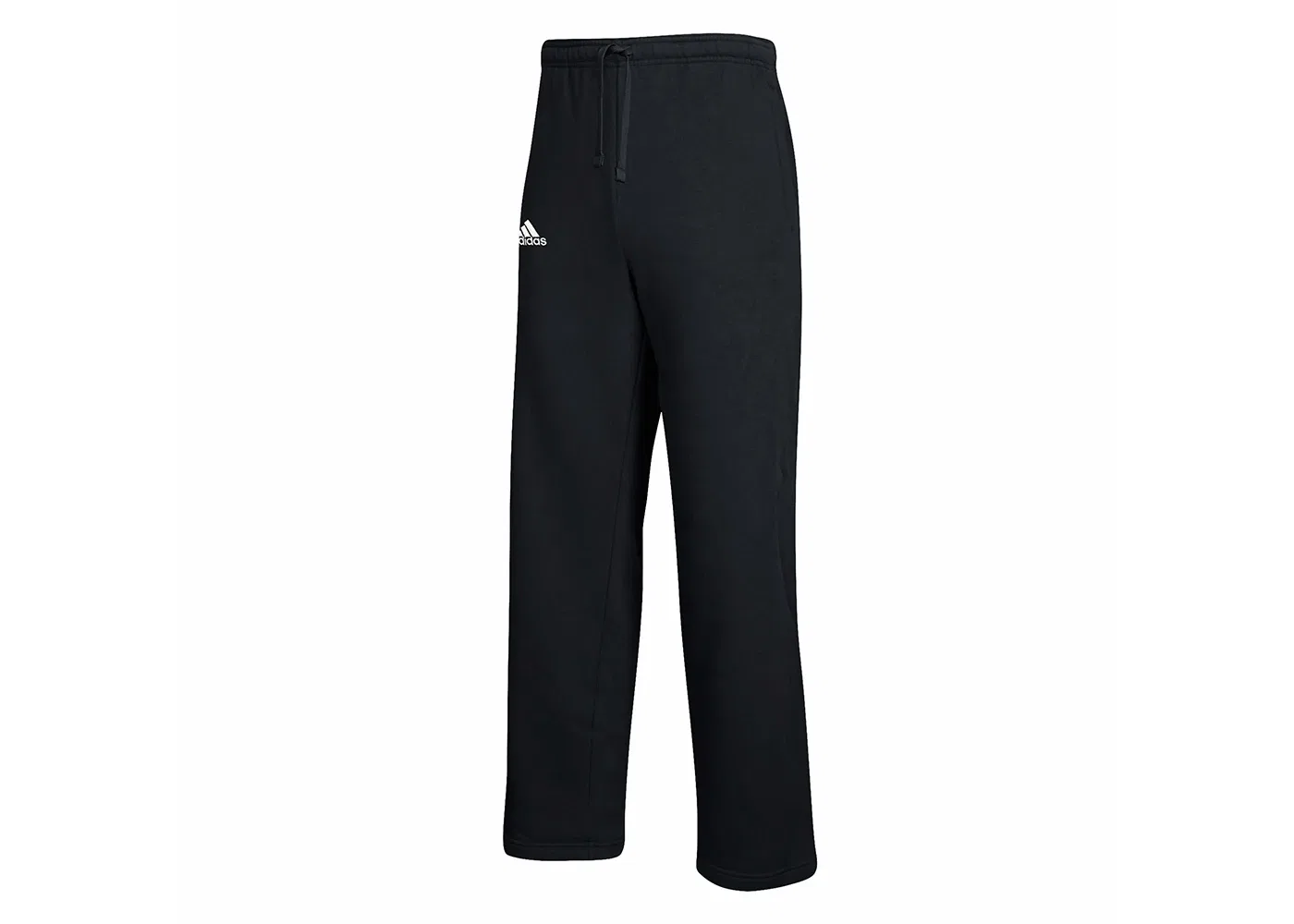 Мужские спортивные штаны с флисовой подкладкой Adidas, Black/White