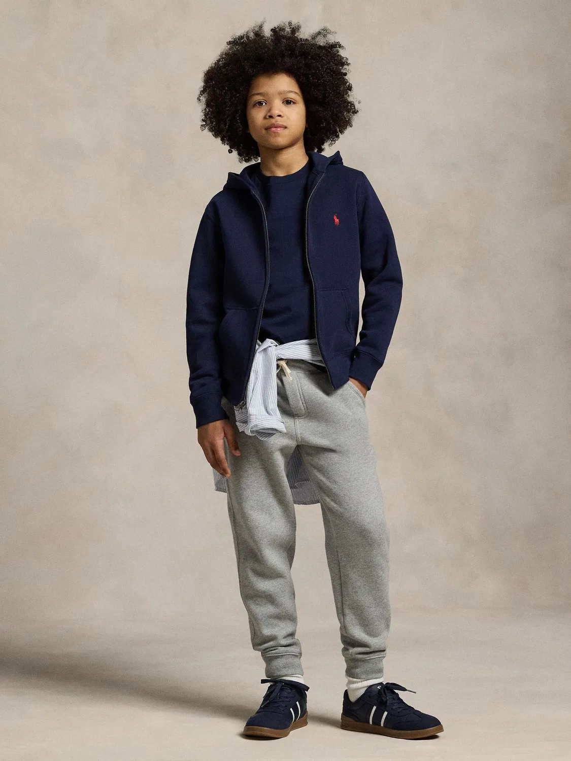 Футболка с коротким рукавом, хлопок Polo Ralph Lauren, темно-синий — фото 3
