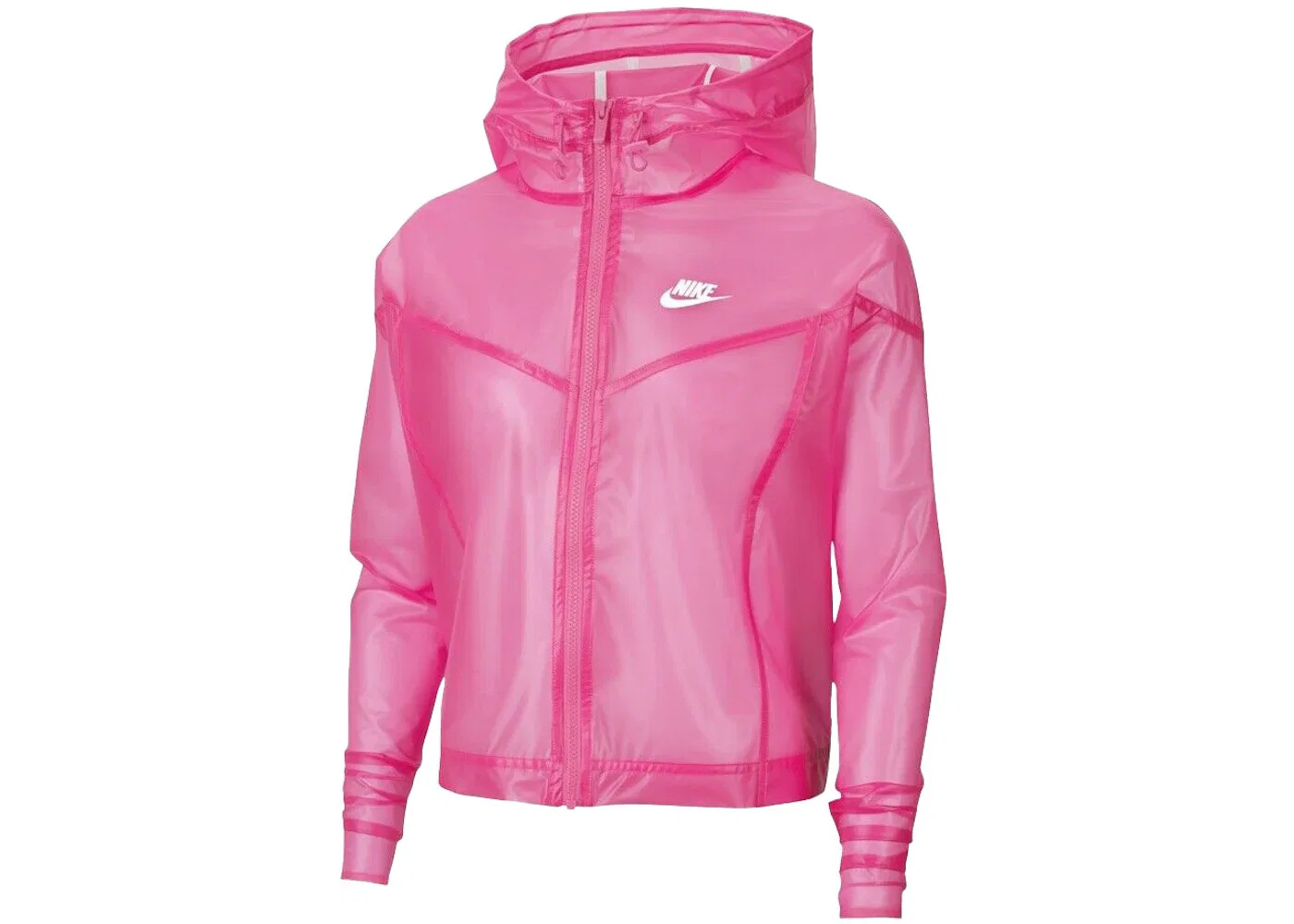 Женская куртка-ветровка с длинным рукавом Windrunner Nike, Pink