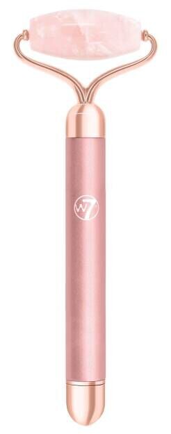 

W7 Vibrating Rose Quartz Face Roller валик для массажа лица с вибрацией, 1 шт.