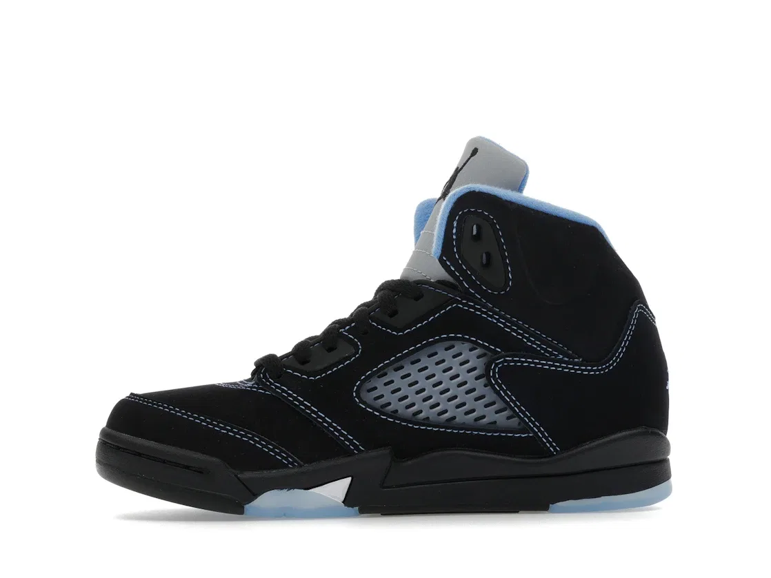 Детские кроссовки Lifestyle с моделью Jordan 5 Retro Jordan, Black/University Blue/White — фото 3