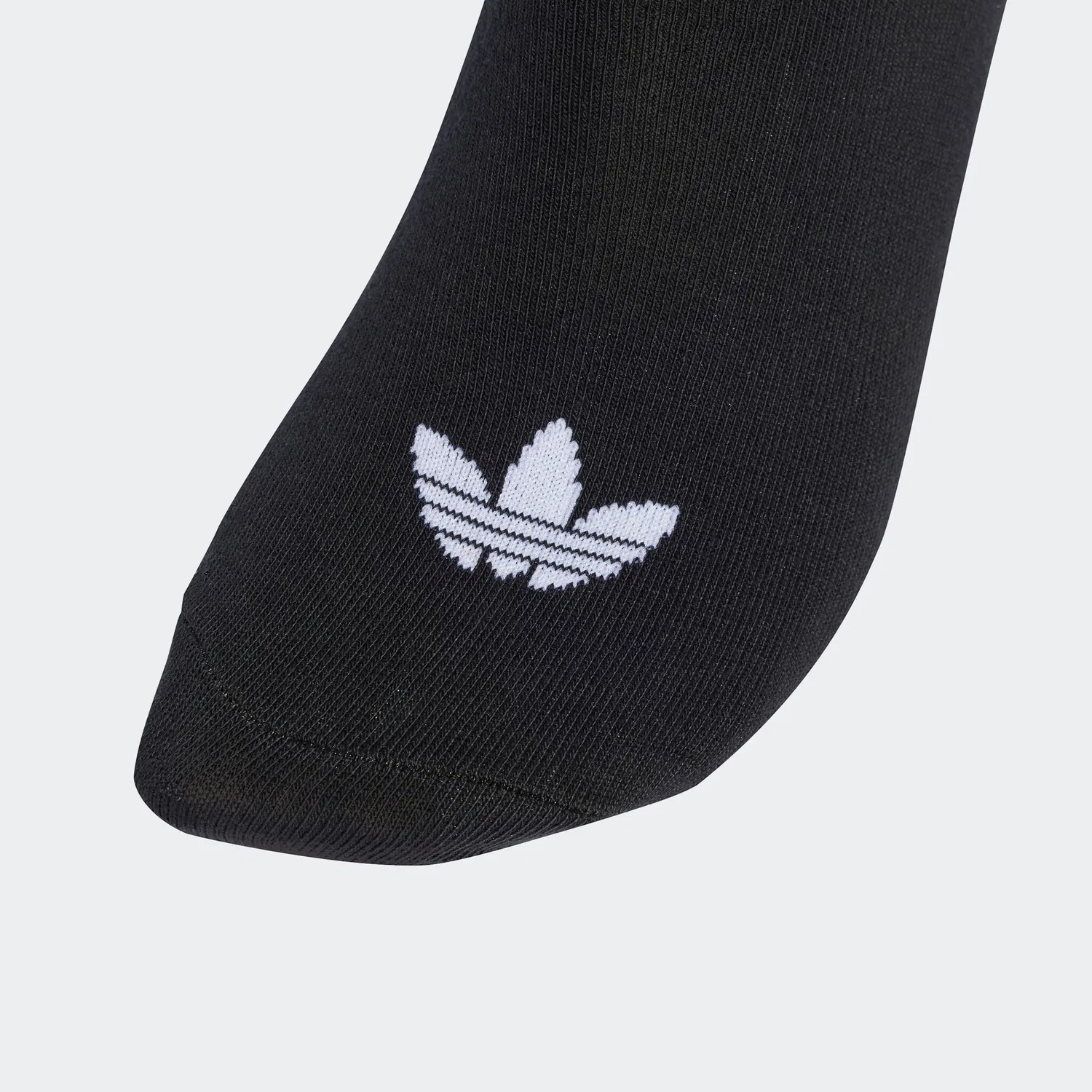 Мужские спортивные носки с экстракоротким кроем Adidas Originals, Black/Black/Black — фото 3
