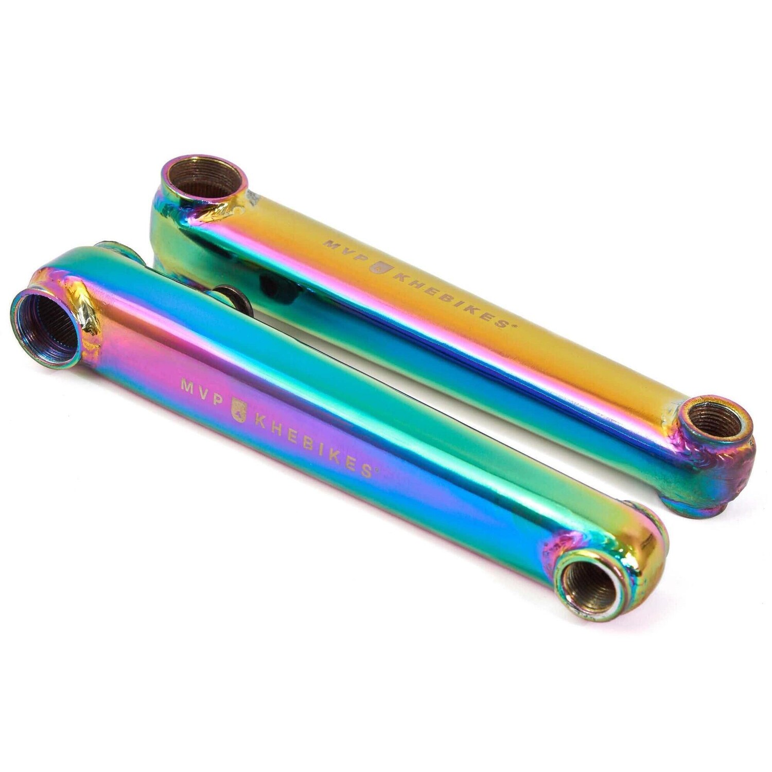 

Шатуны KHEbikes MVP 48T Oil Slick, красочный