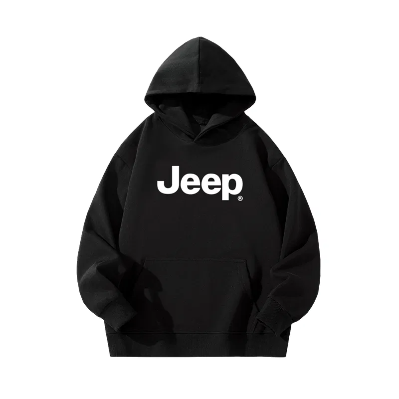 Детское худи с капюшоном на флисе Jeep, Black Fleece-Lined — фото 4
