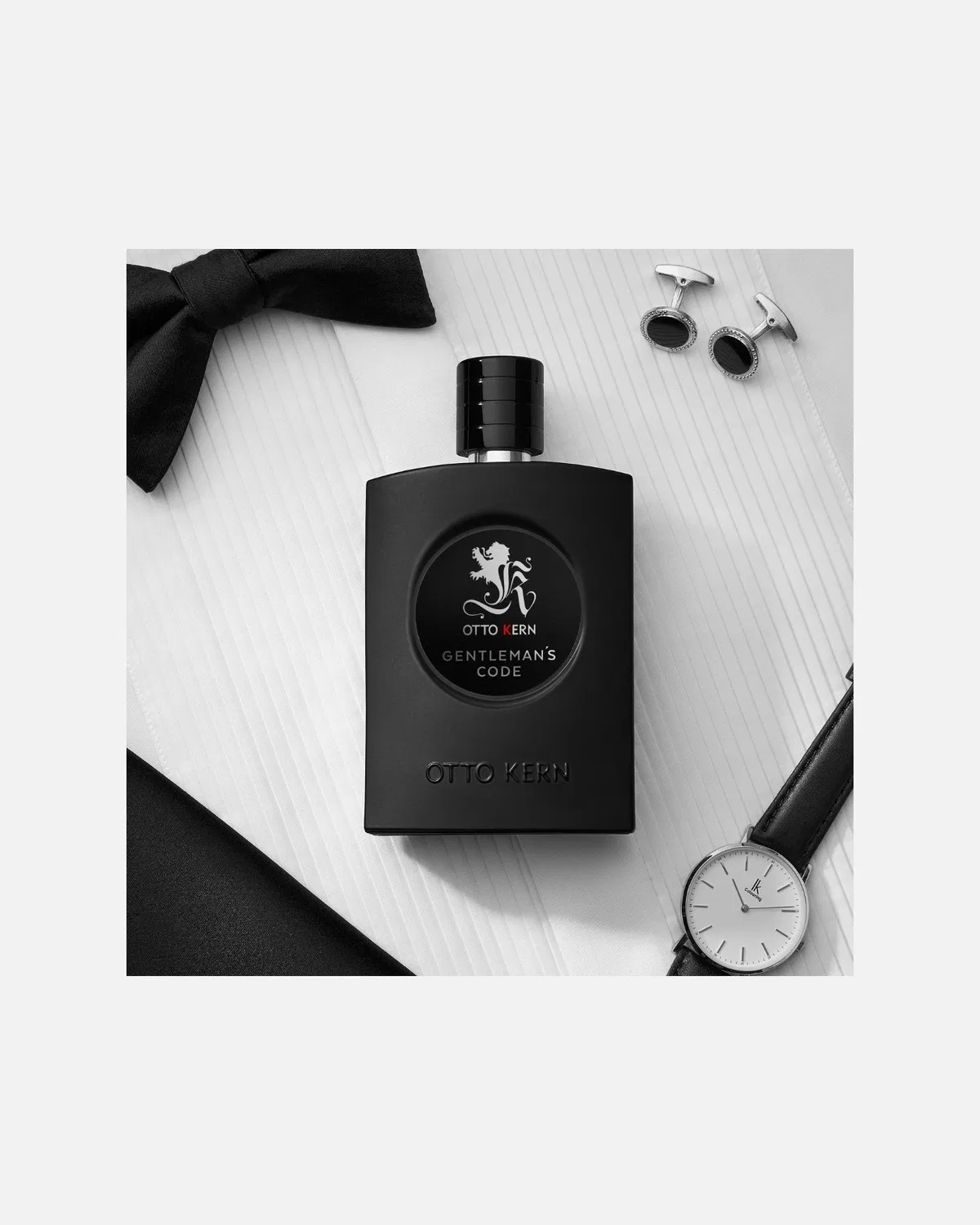 Туалетная вода «Джентльменский код» черная Otto Kern, 100 Ml — фото 4