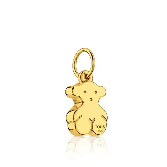 Подвеска Tous Sweet Dolls Mini Bear Motif, золото — фото 3