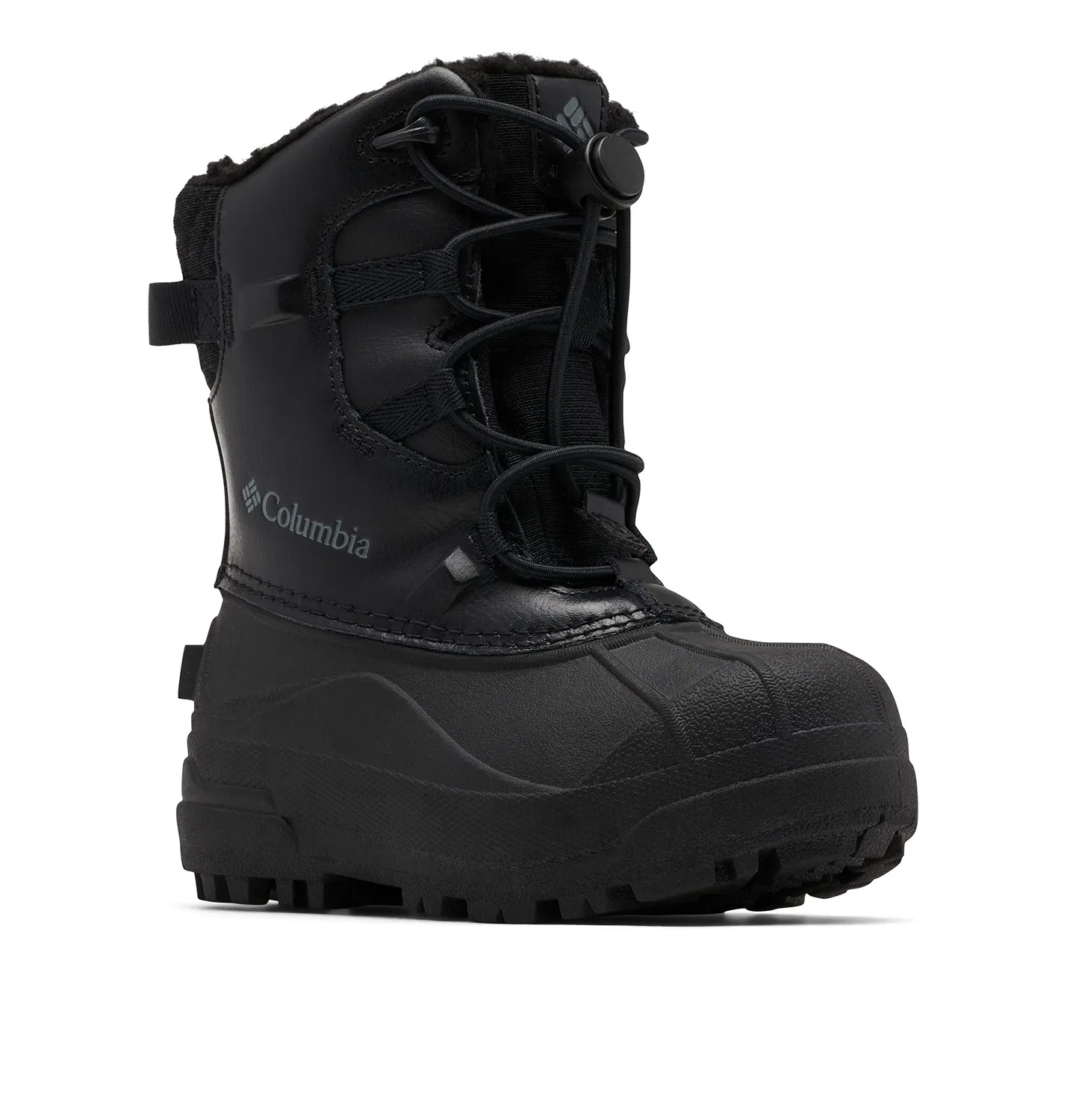 Детские зимние ботинки для мальчиков с 400г утеплителем Bugaboot Celsius Columbia, Black Graphite — фото 2